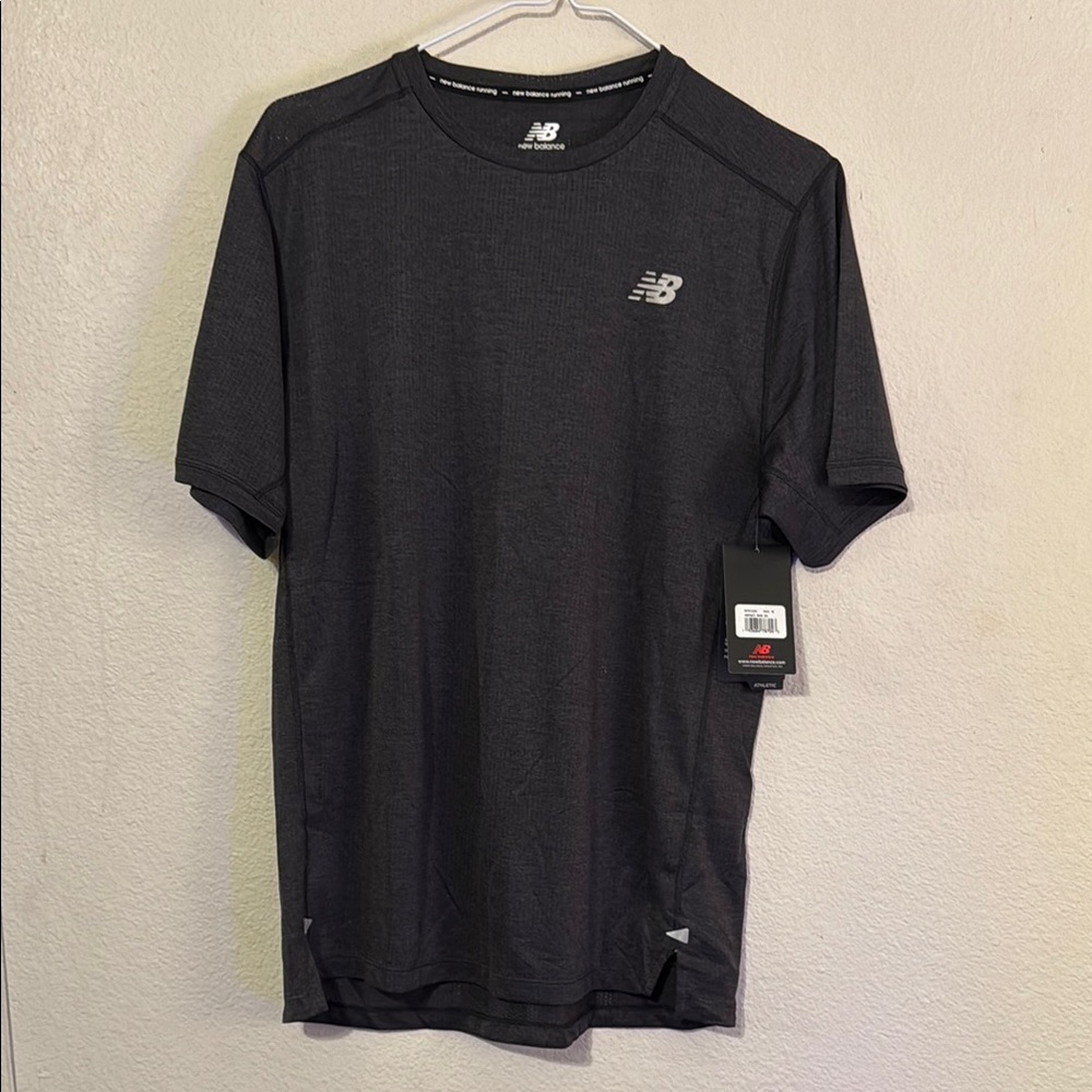 New Balance Men’s Charcoal Performance Shirt